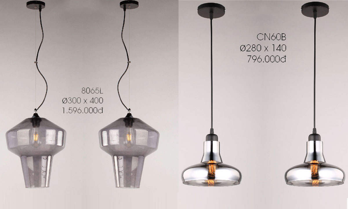 Đèn Thả Trang Trí Kiểu Dáng Hot Nhất Năm 2023